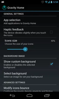 Gravity Home android App screenshot 5